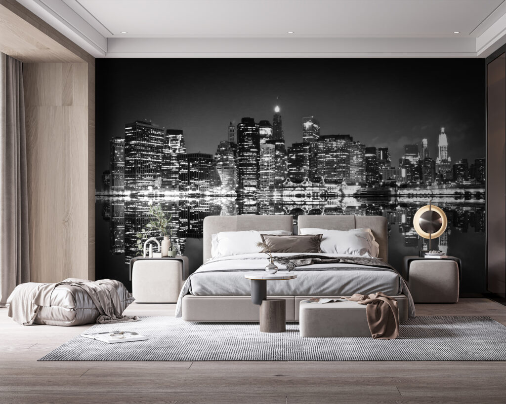 Black and white city — interior 2