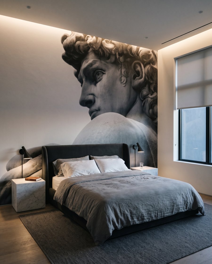 David in Profile — interior 2