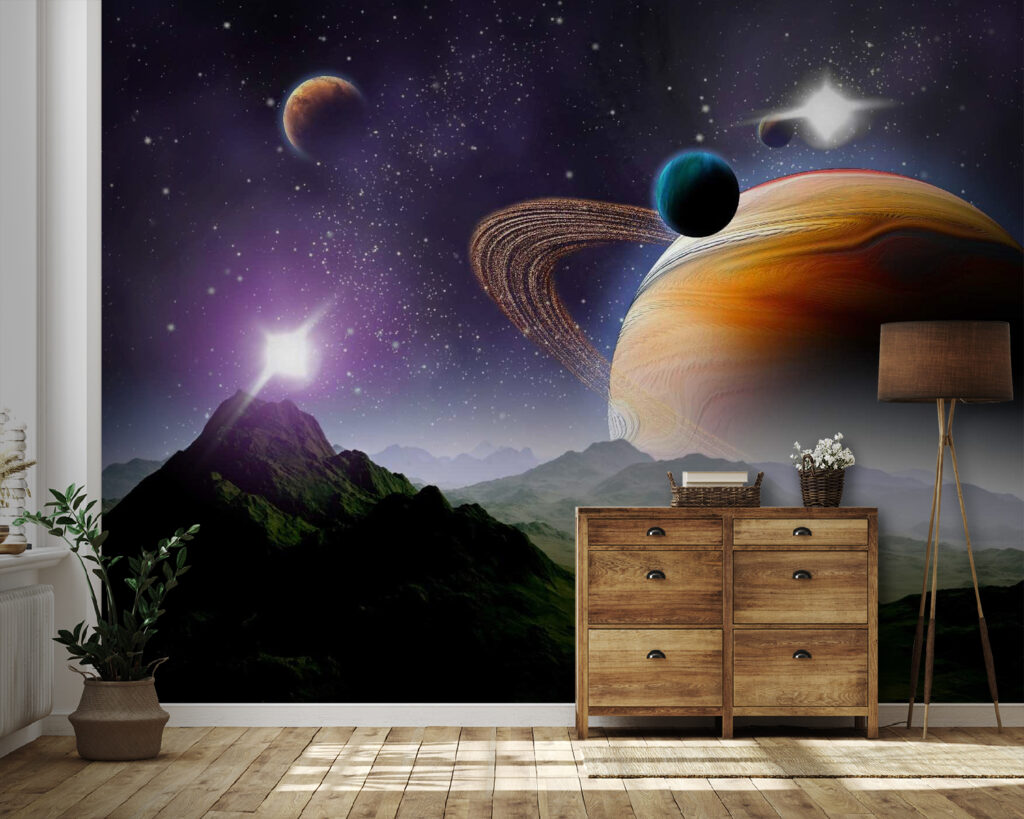 Planets above a valley — interior 2
