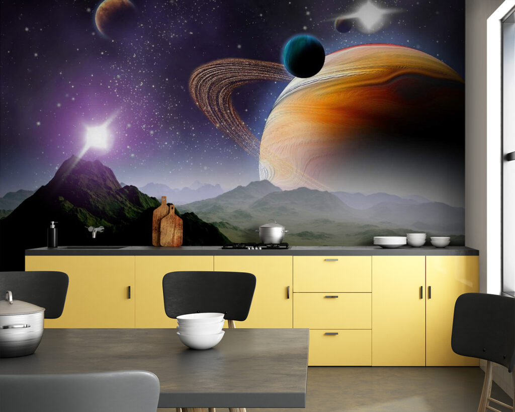 Planets above a valley — interior 1