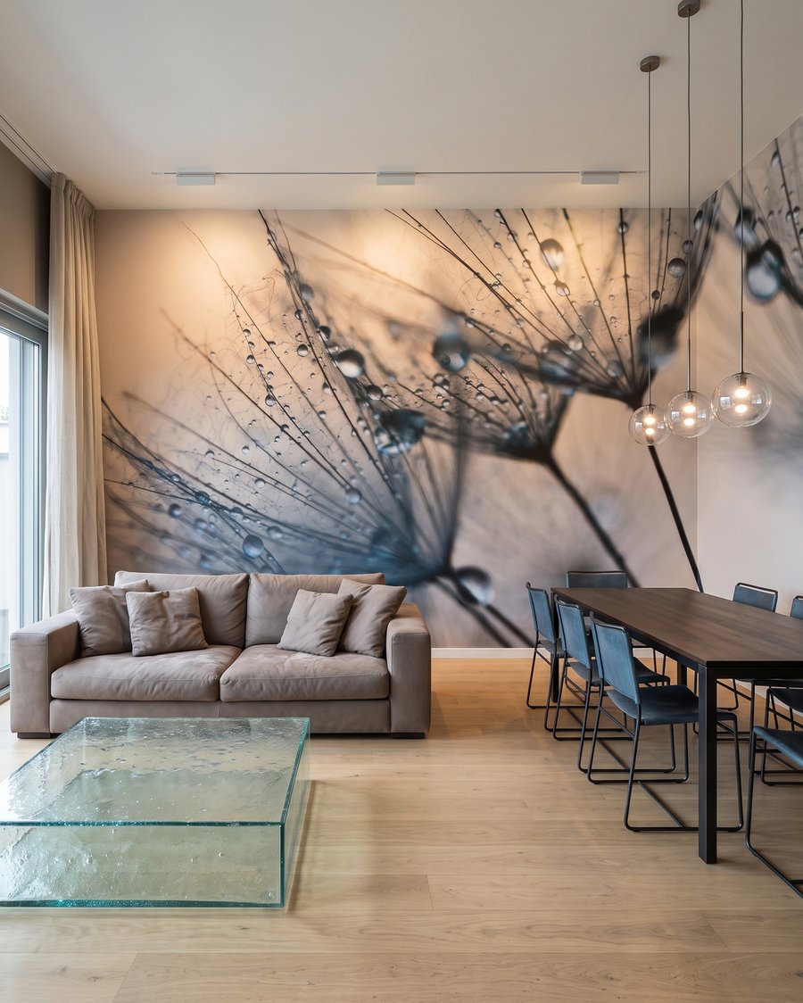 Dew on Dandelions — interior 2