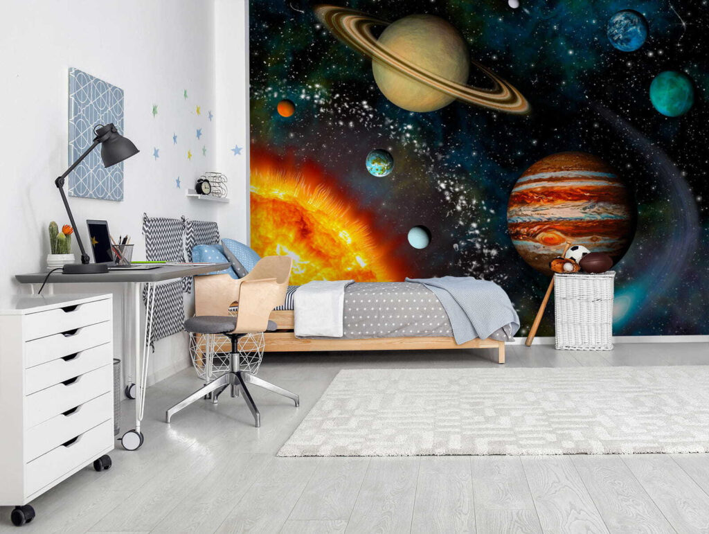 Planets near the sun — interior 9