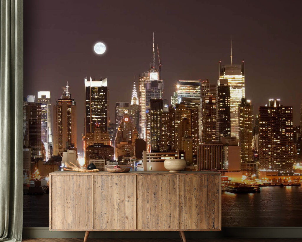 Moon over the city — interior 1