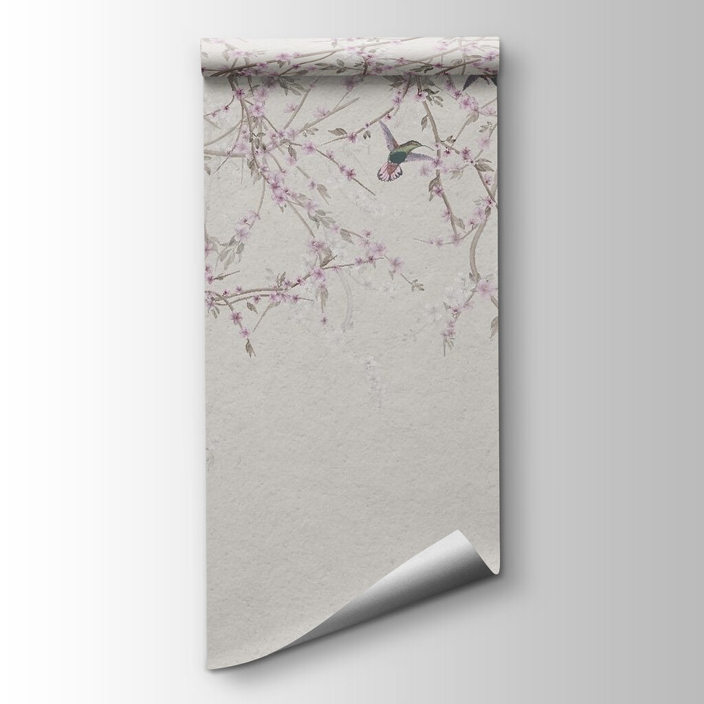 Birds under hanging blossom — product view