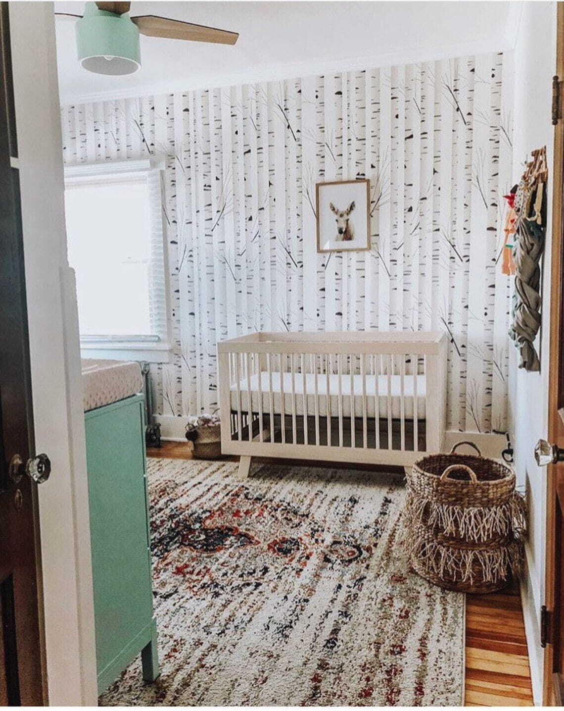 White birch pattern — interior 4