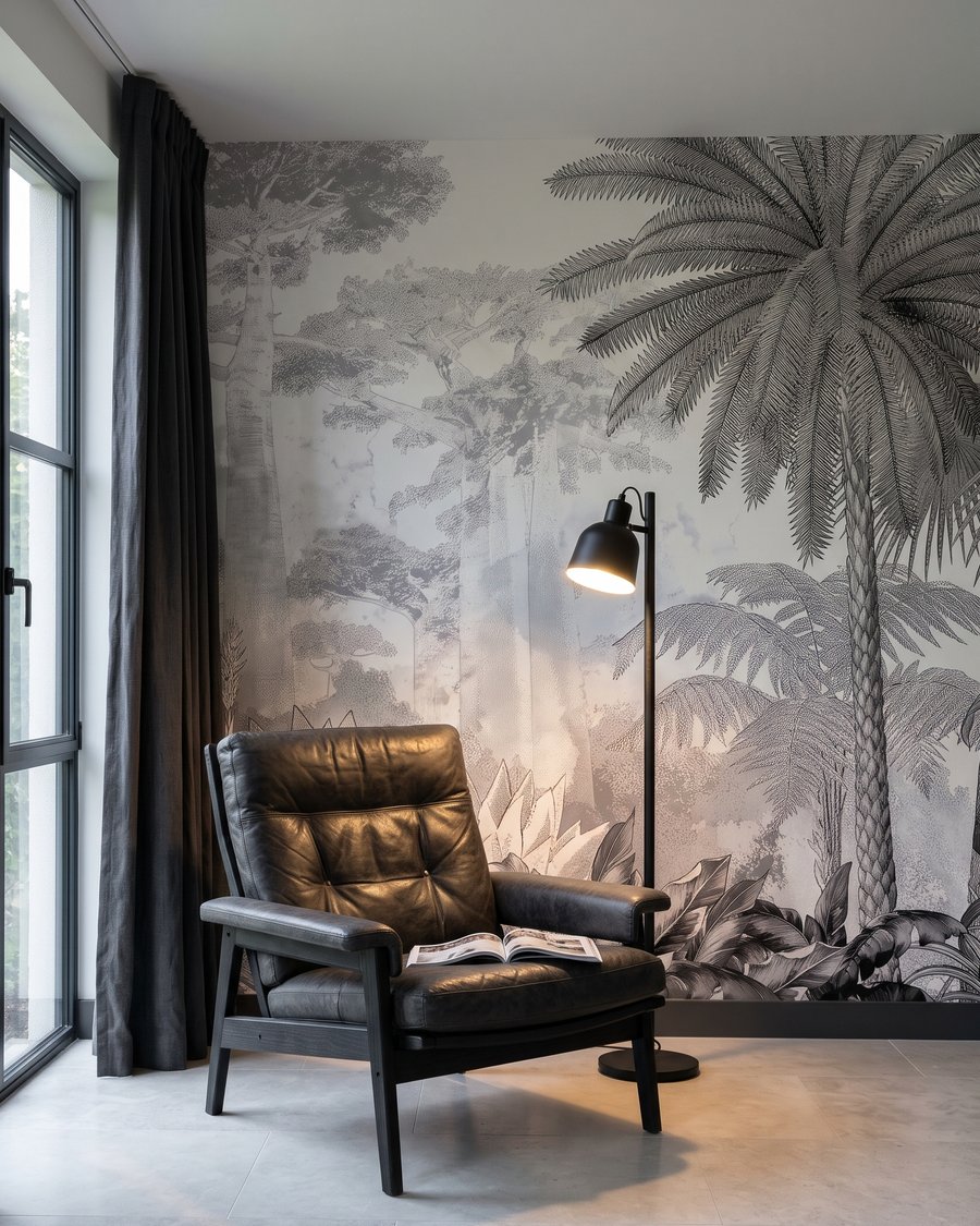 Palm Etching — interior 3