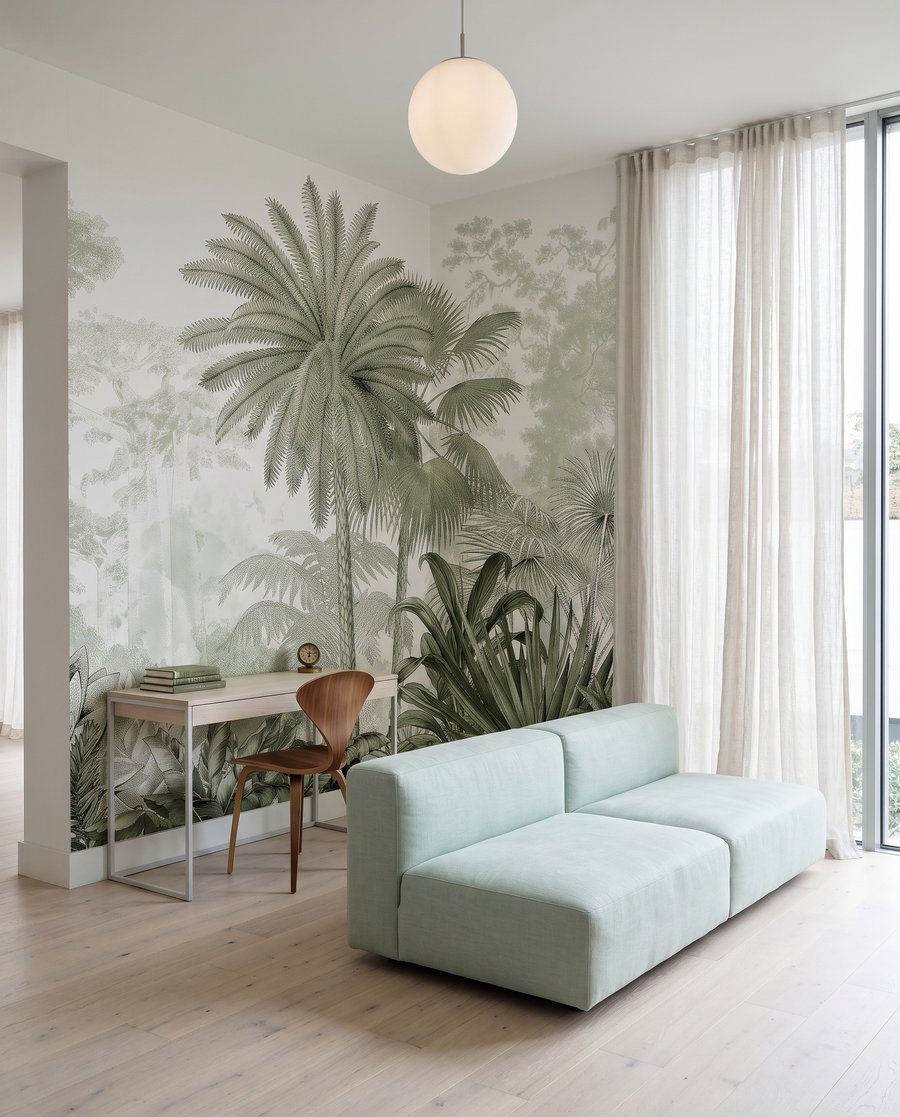 Palm Etching — interior 4