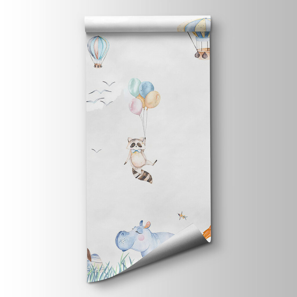 Animals under balloons — product view
