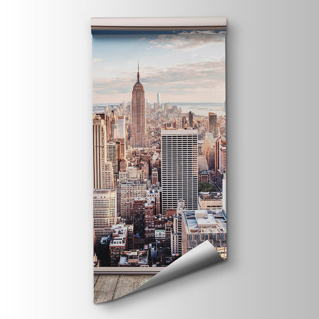 Skyline through a window — product view