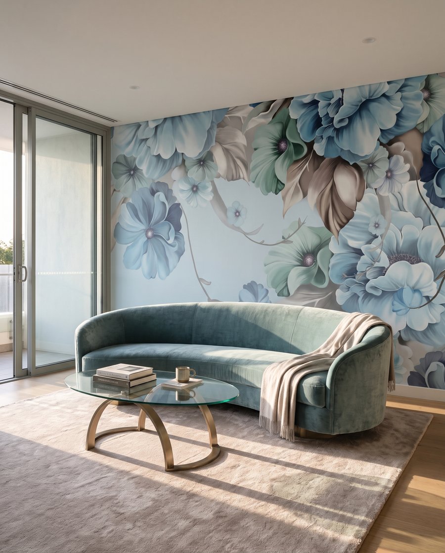 Sky Blue Bouquet — interior 1