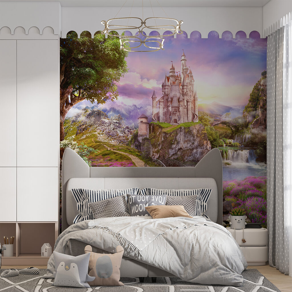 Fairytale castle and waterfall — interior 6