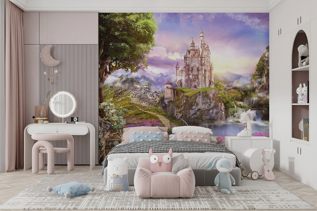 Fairytale castle and waterfall — interior 7