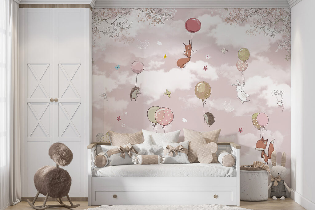 Forest animals on balloons — interior 6