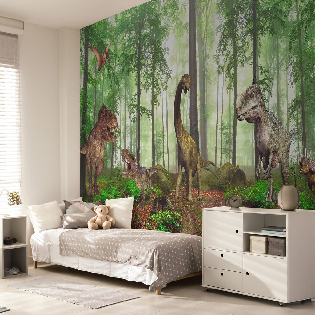 Dinosaurs in the forest — interior 11