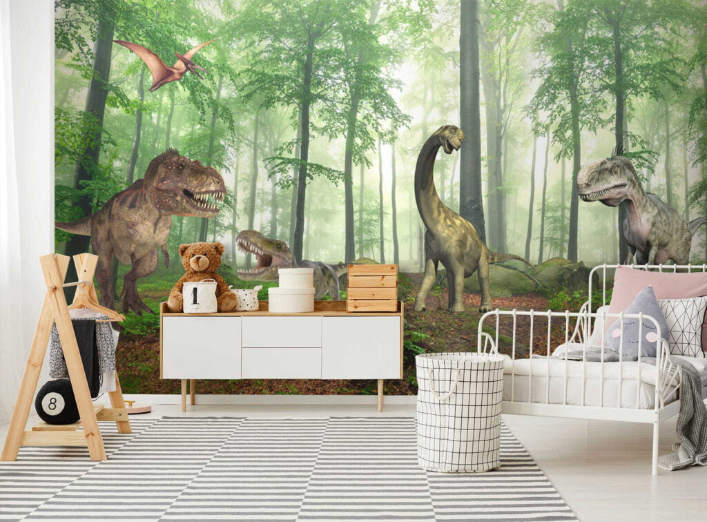 Dinosaurs in the forest — interior 7