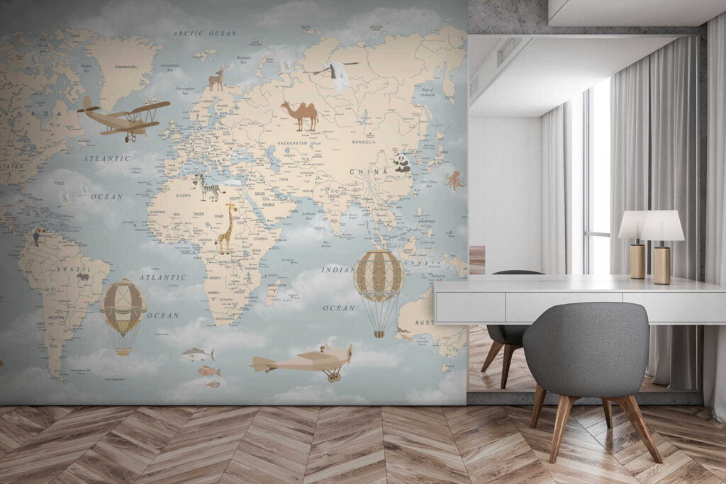 World by Balloon — interior 9