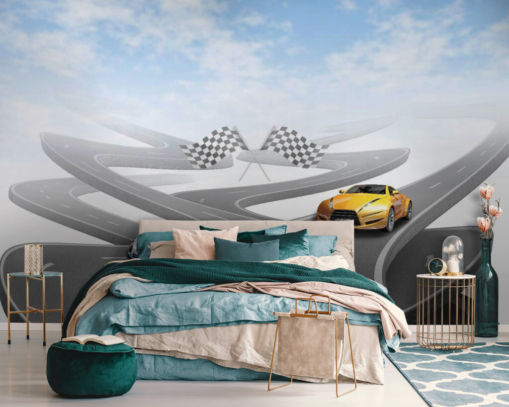 Racetracks through the sky — interior 2