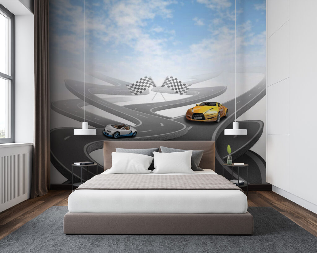 Racetracks through the sky — interior 3