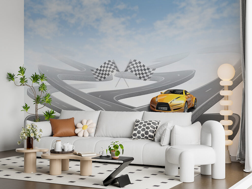Racetracks through the sky — interior 5