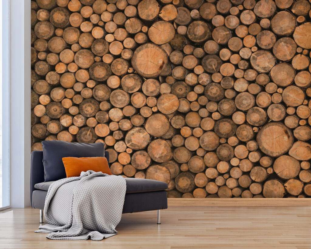 Round log slices — interior 3