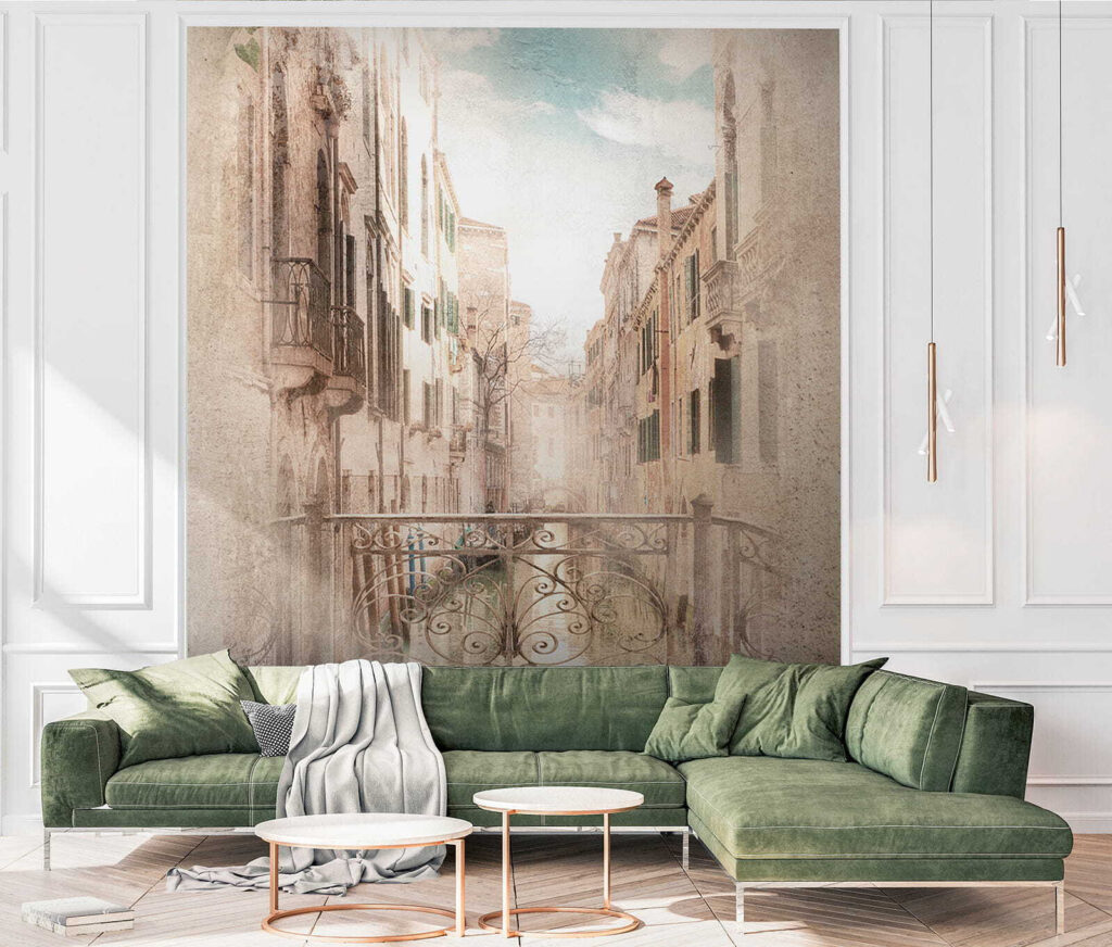 City balcony in watercolour — interior 2