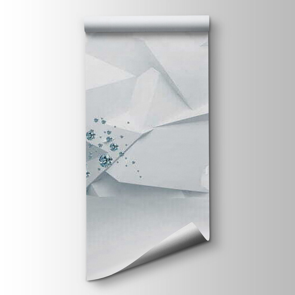 Blue faceted diamonds — product view