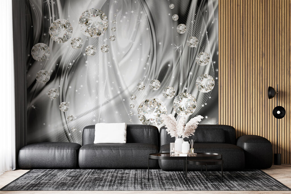 Glowing spheres, silver streams — interior 4