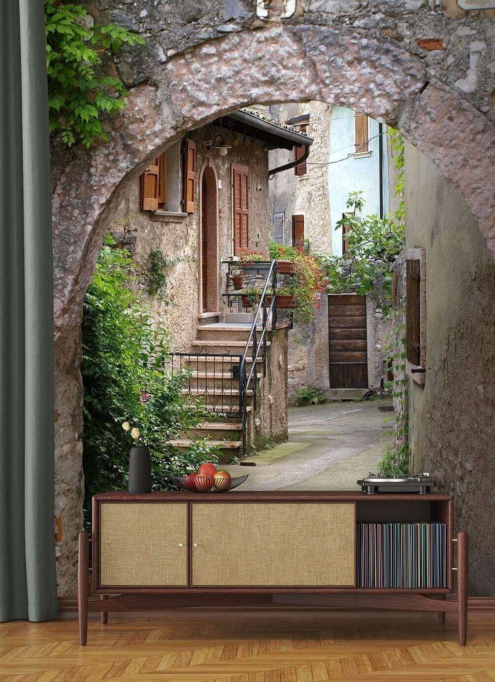 Old lane, stone arch — interior 2