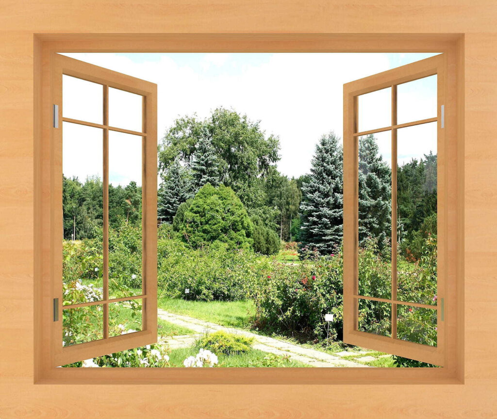 Window to the Garden — full design