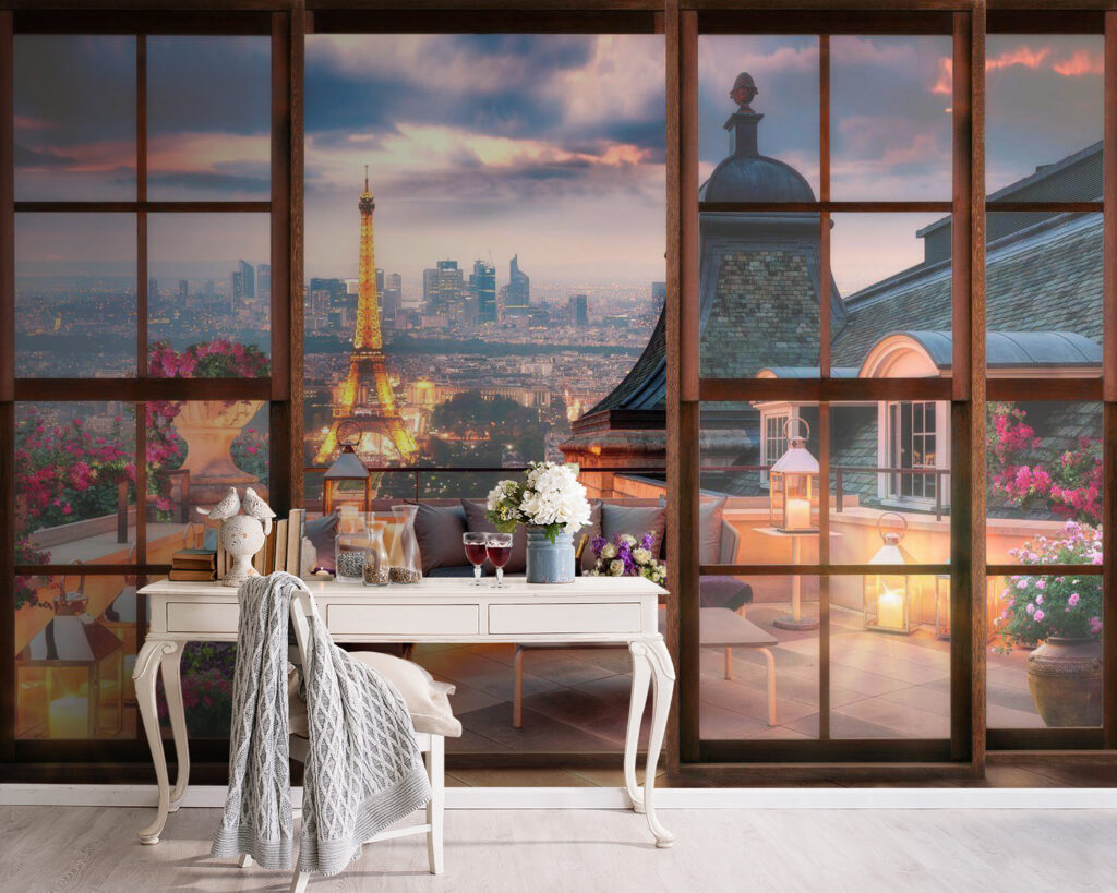 Paris from a window — interior 4