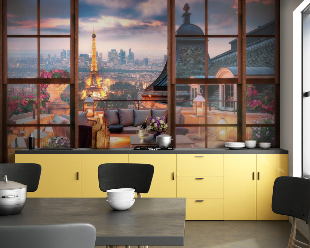Paris from a window — interior 1