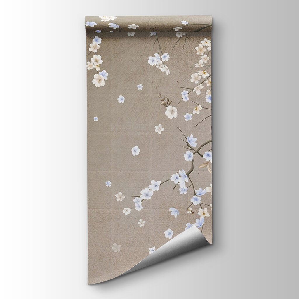 White blossom drifts down — product view