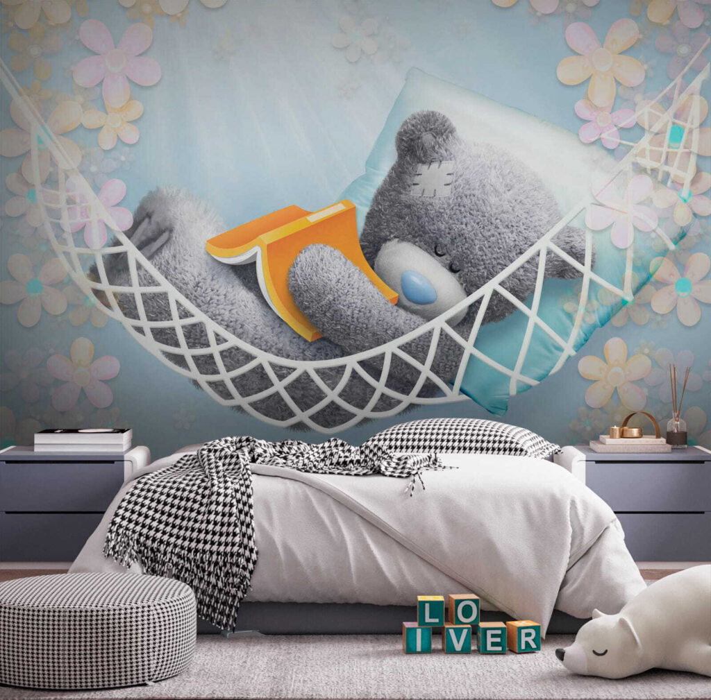Teddy in a hammock — interior 2