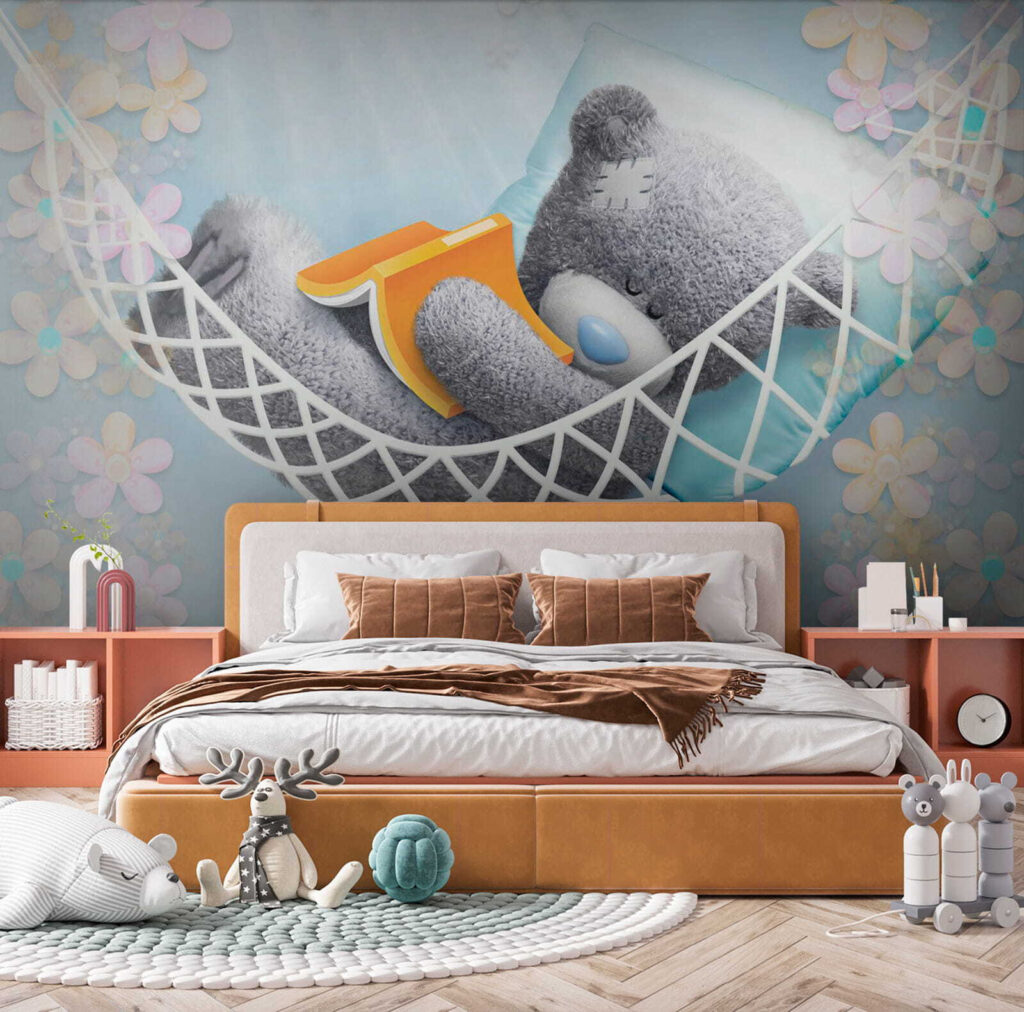 Teddy in a hammock — interior 3