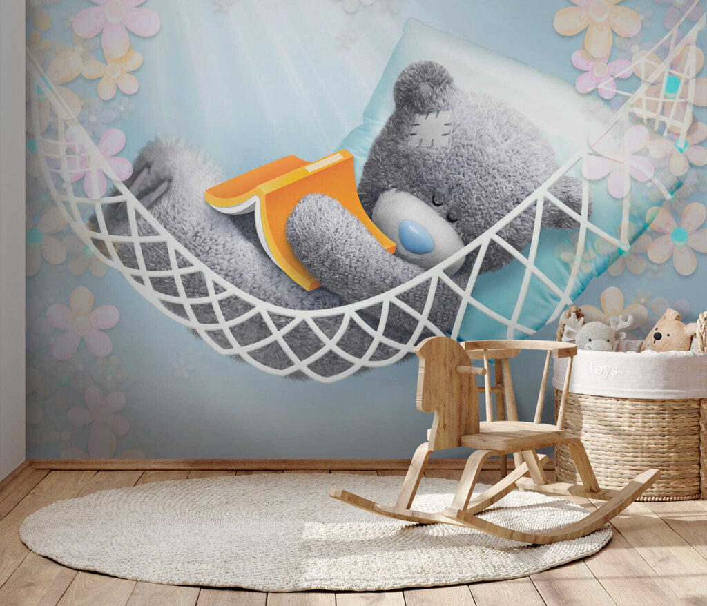Teddy in a hammock — interior 4