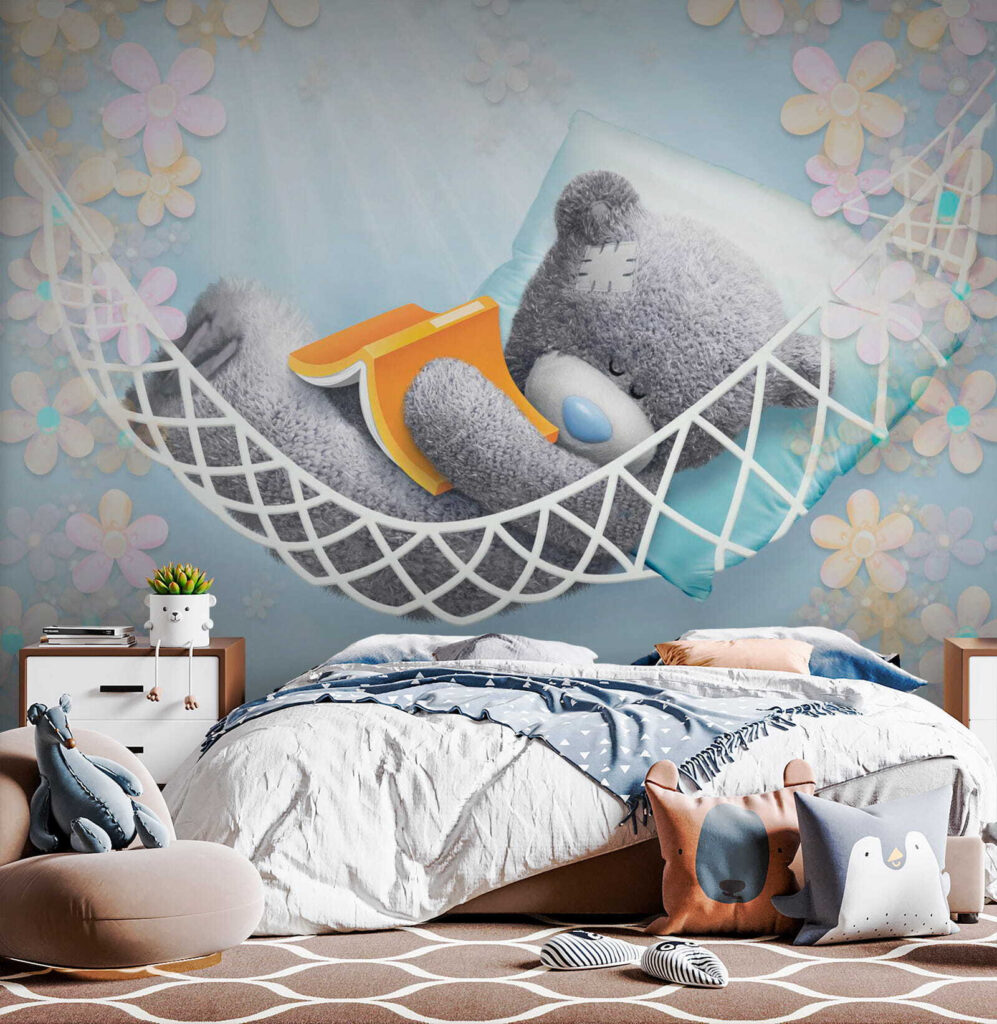 Teddy in a hammock — interior 5