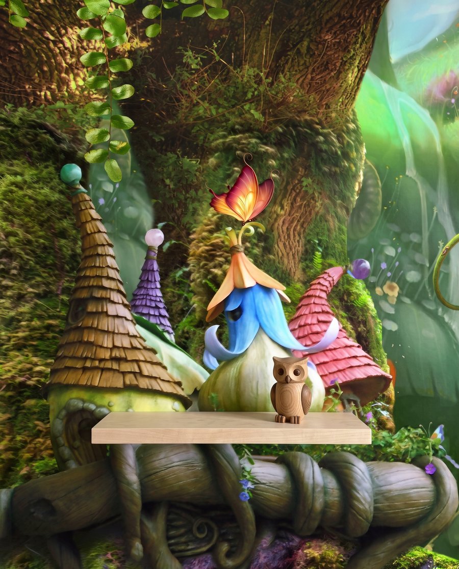 Mushroom Village — detail