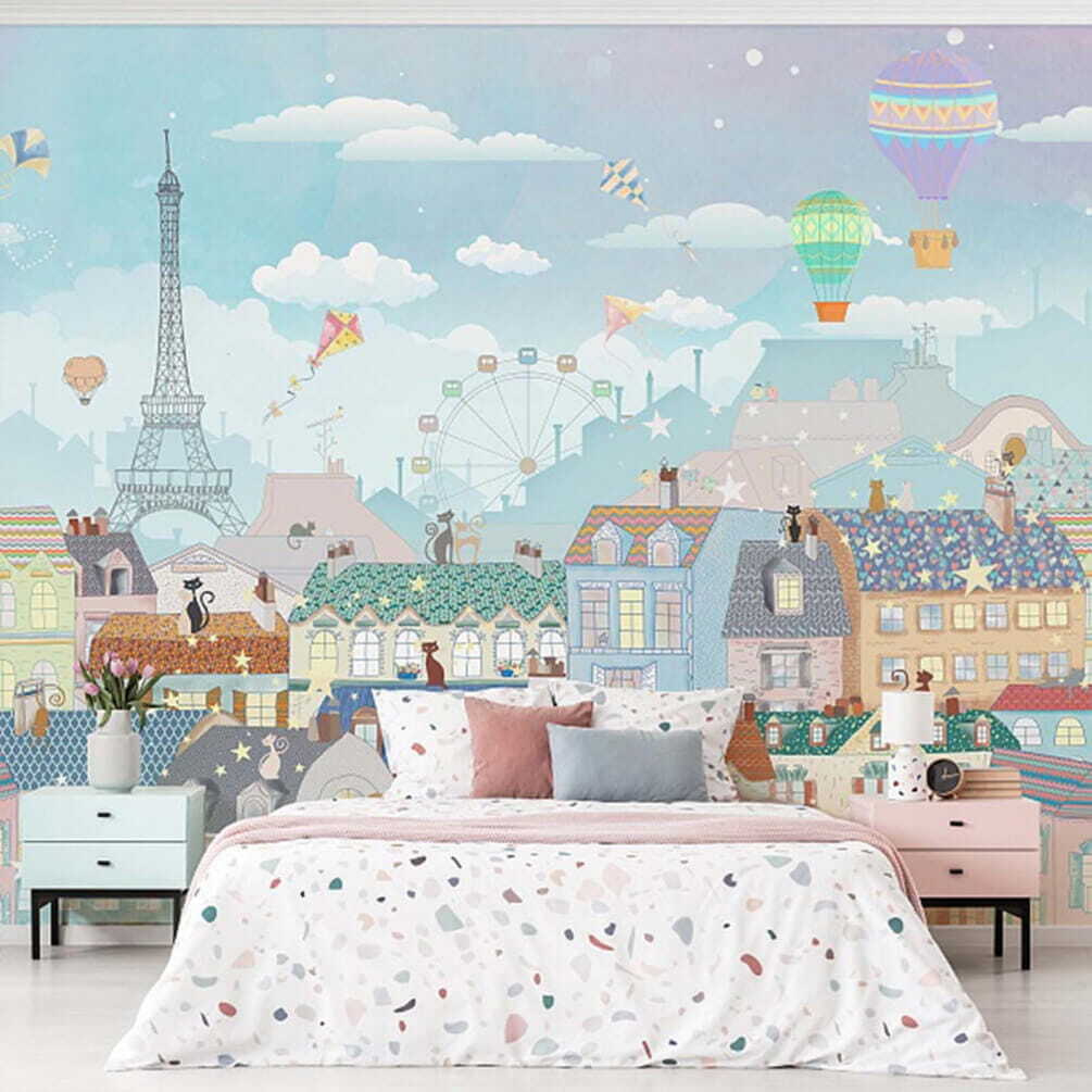 Paris under balloons — interior 1