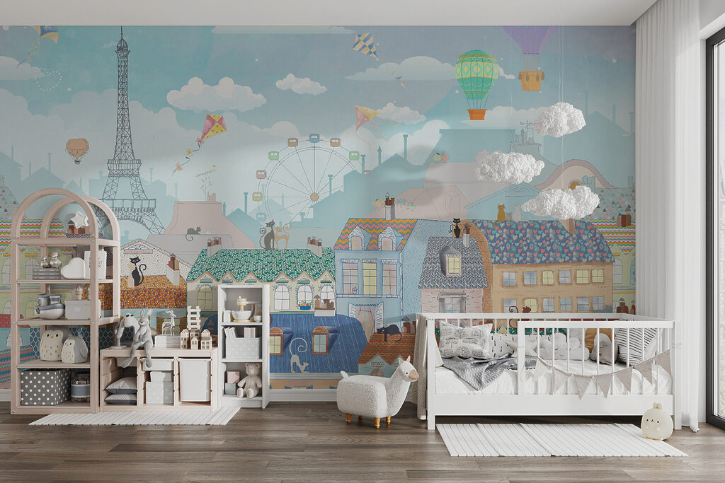 Paris under balloons — interior 3