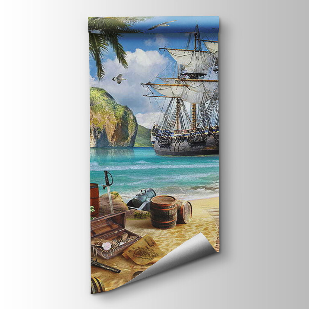Pirate ship by palms — product view