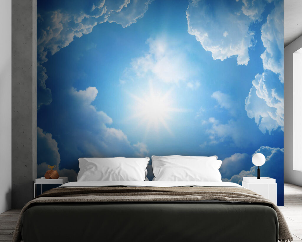 Sun Through Clouds in an interior