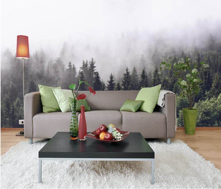 Forest Horizon in an interior