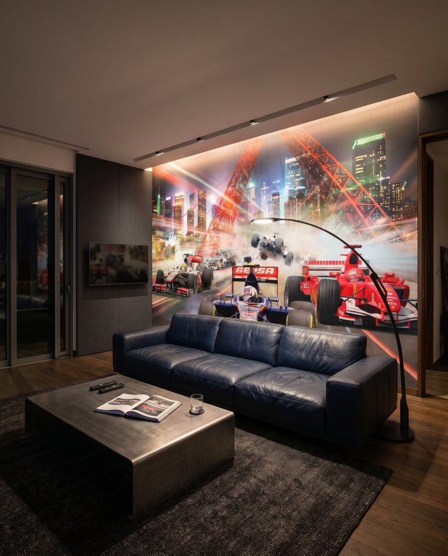 Race Night in an interior
