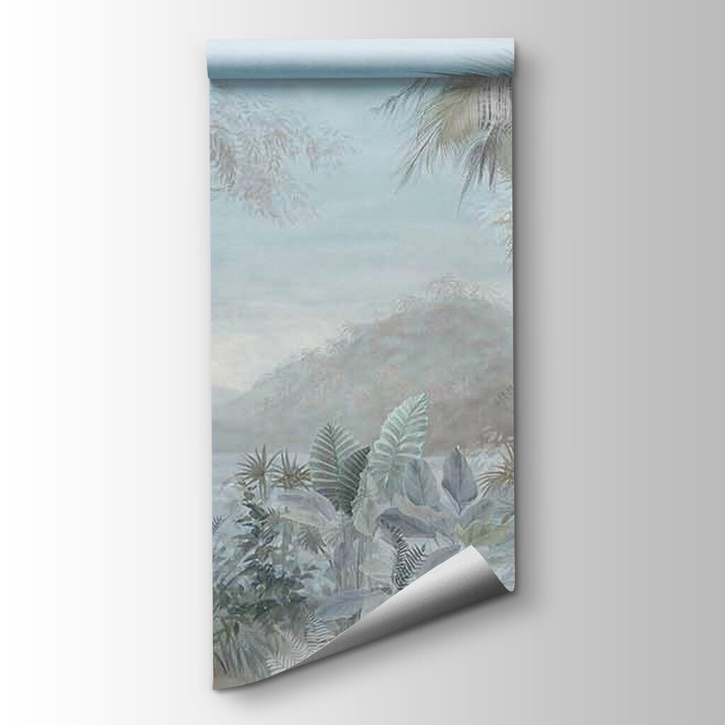 Ice-blue tropical landscape — product view