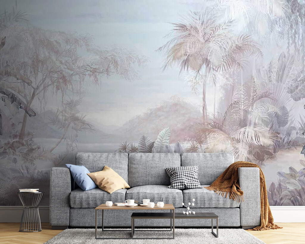 Tropical Landscape Painting in an interior