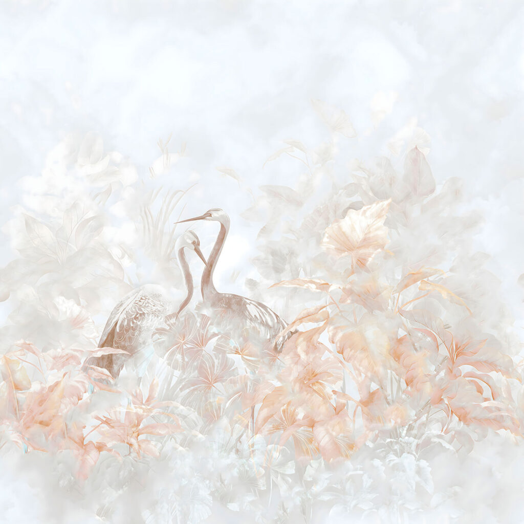 Cranes in the Garden — full design
