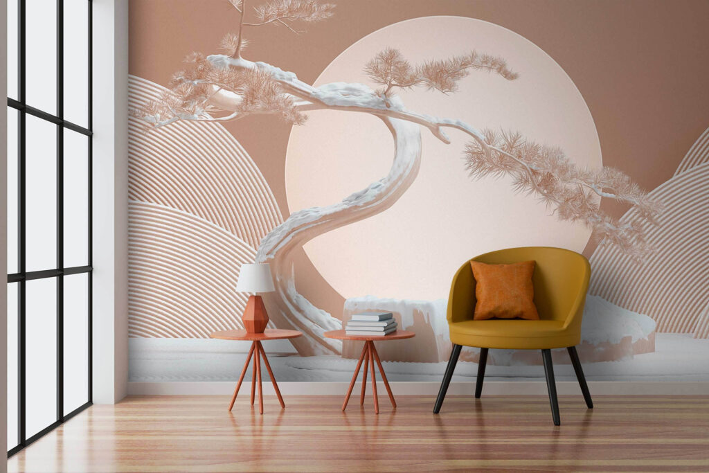 Tree before the sun — interior 1