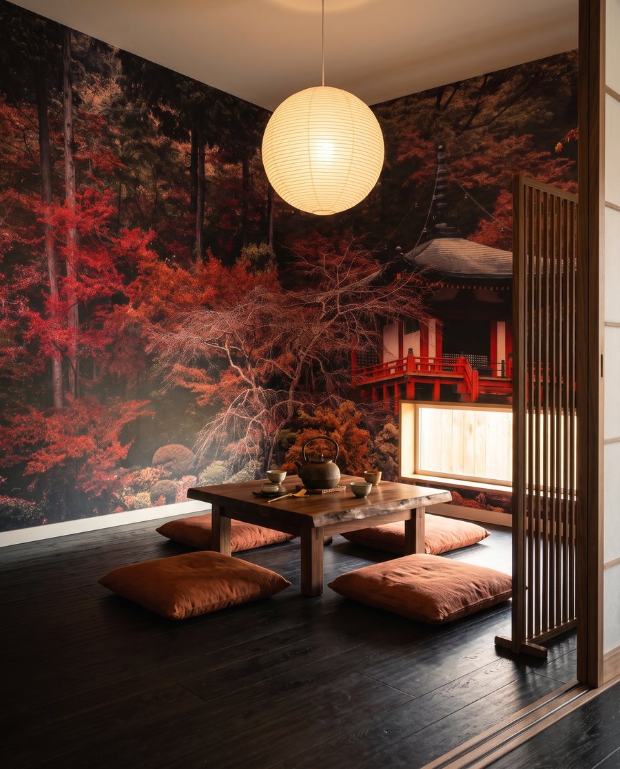 Autumn Garden Bridge — interior 2