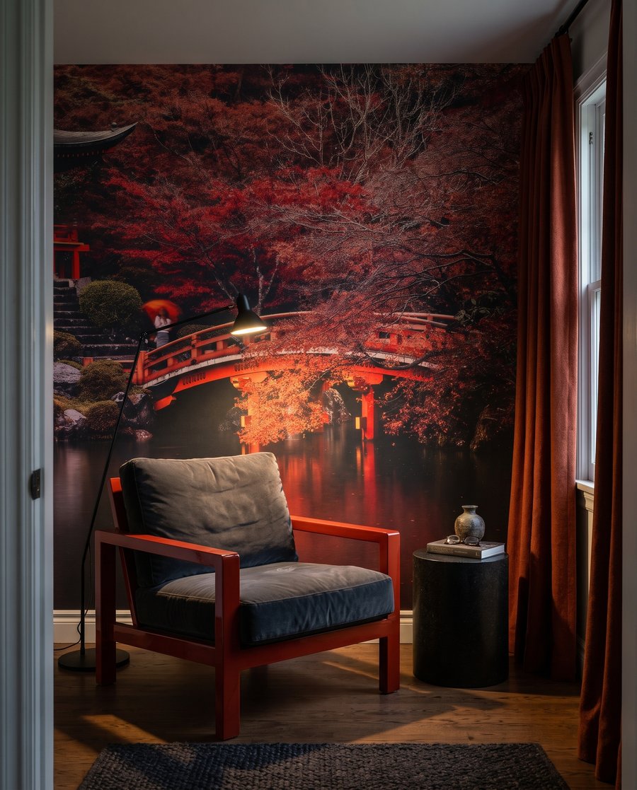 Autumn Garden Bridge — interior 3
