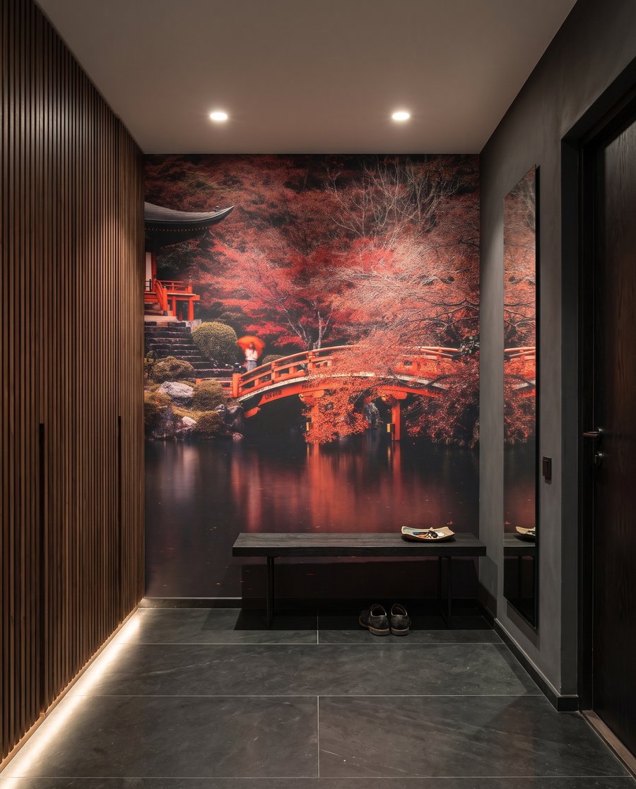 Autumn Garden Bridge — interior 4